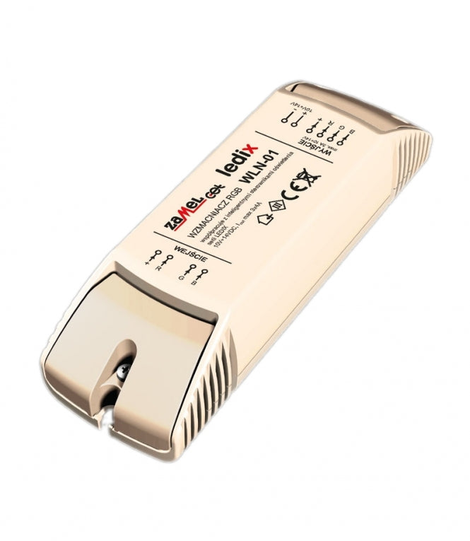 RGB repeater / versterker LED strip - 3x4A RGB repeater / versterker LED strip - 3x4A